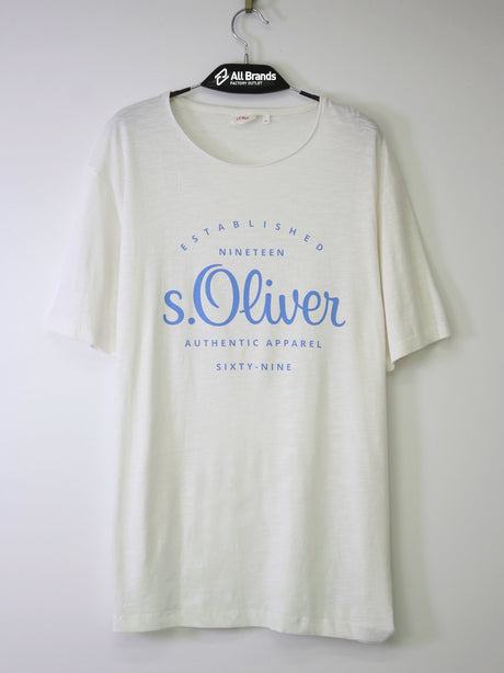 Image for Men's Graphic Printed T-Shirt,White