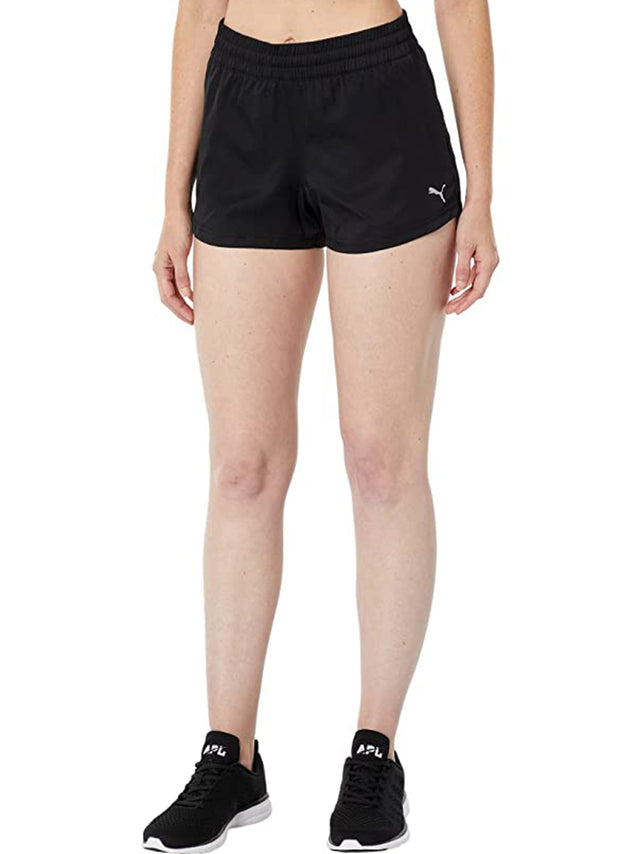 Image for Women's Brand Logo Embroidered Sport Short,Black