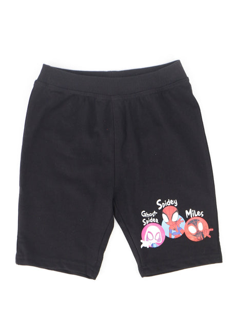 Image for Kids Boy Spiderman Printed Short,Black