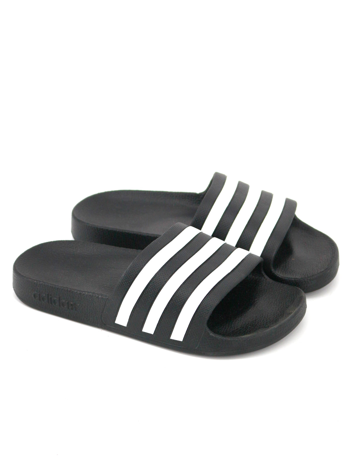 Image for Kids Boy Striped Slide,Black