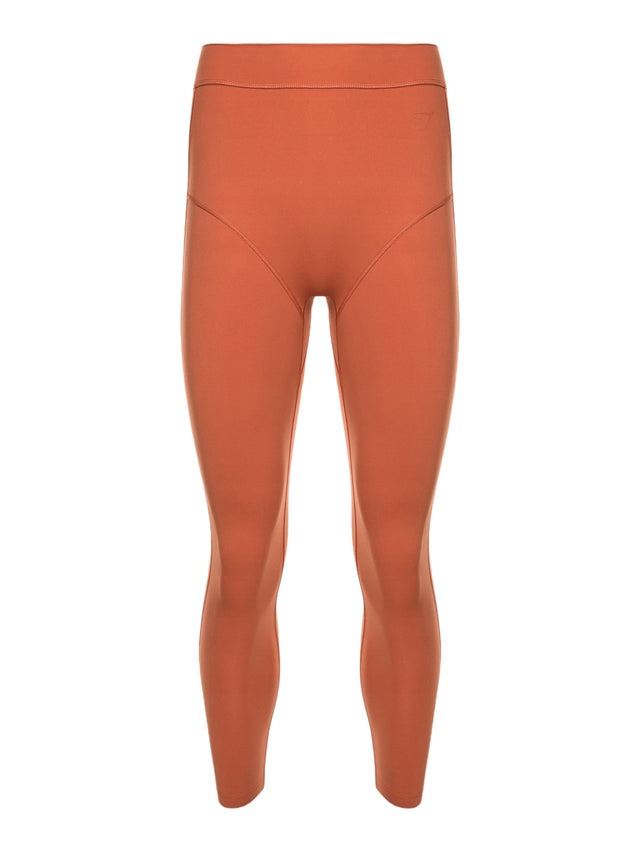 Image for Women's Brand Logo Printed Legging,Orange