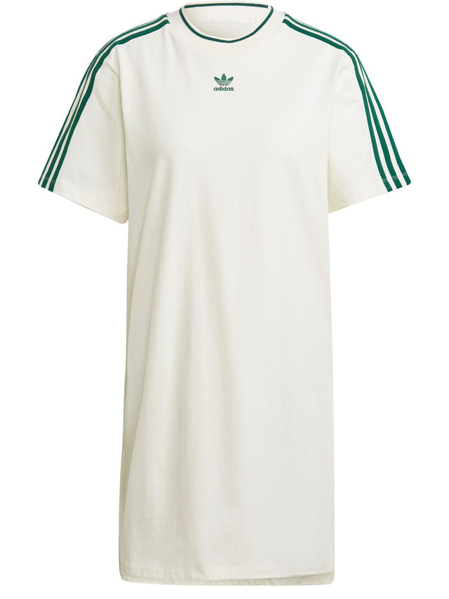 Image for Women's Brand Logo Embroidered T-Shirt Dress,Off White