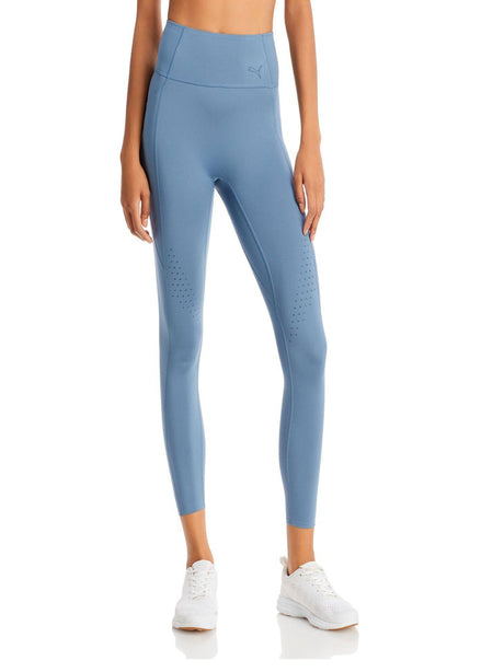 Image for Women's Brand Logo Printed Legging,Blue