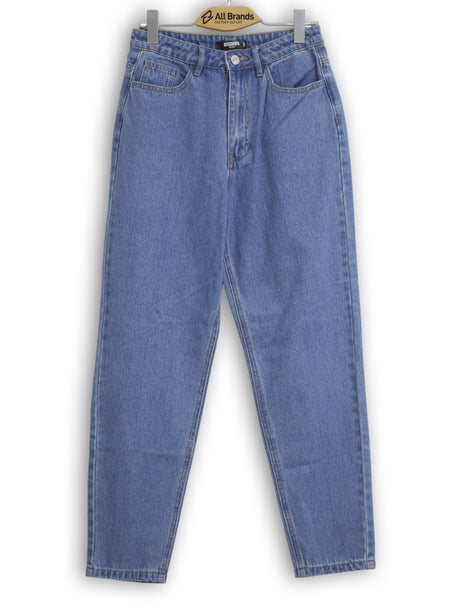 Image for Women's Plain Solid Jeans,Light Blue