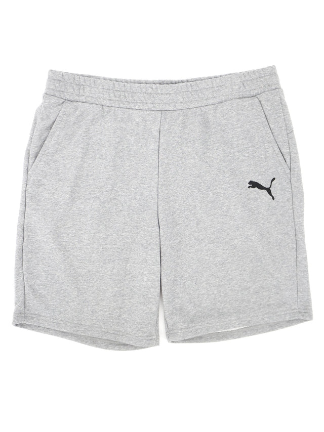 Image for Men's Brand Logo Embroidered Short,Light Grey