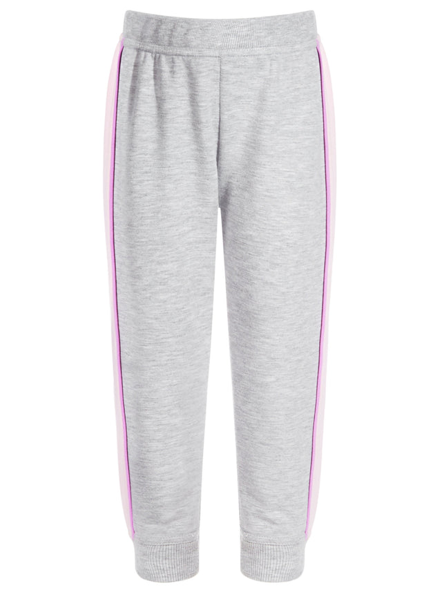 Image for Kids Girl Colorblocked Jogger Pant,Grey