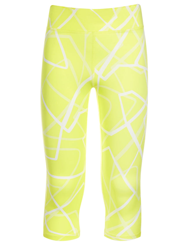 Image for Kids�Girl Geo-Print Capri Legging,Yellow