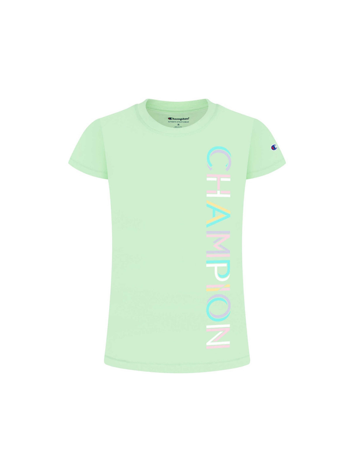Image for Kid's Girl Brand Logo Printed T-Shirt,Light Green