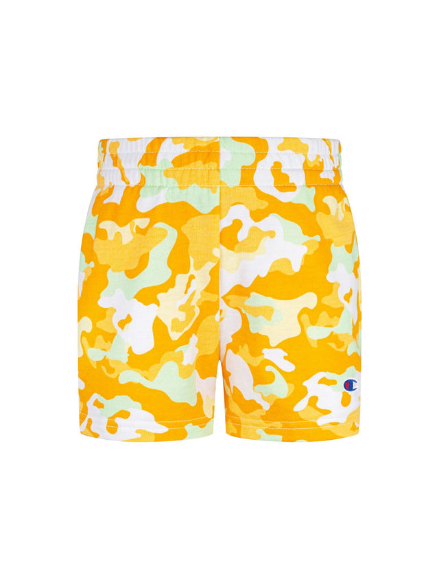 Image for Kid's Girl Printed Short,Orange