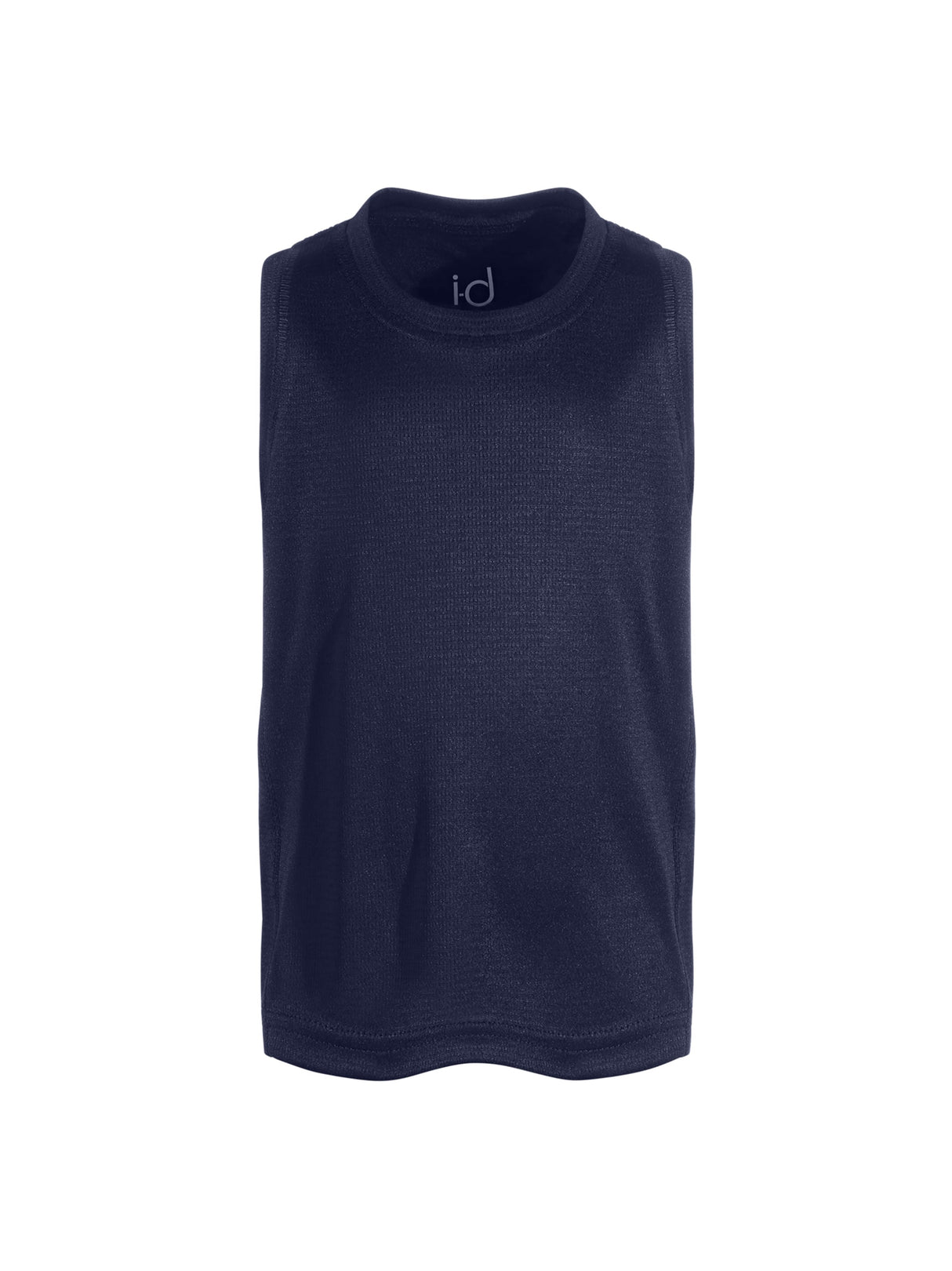 Image for Kid's Boy Plain Solid Sport Tank Top,Navy Blue