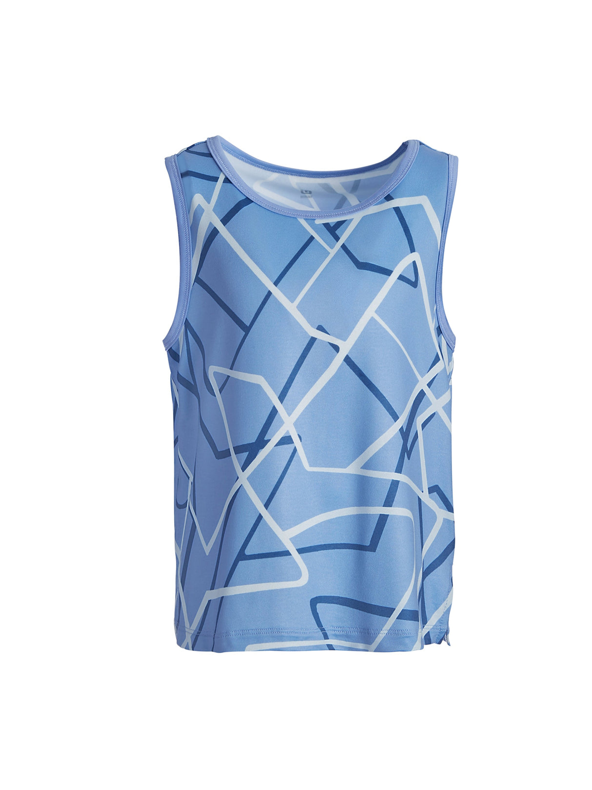 Image for Kid's Girl Printed Tank Top,Blue