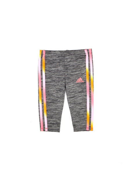 Image for Kid's Girl Brand Logo Printed Sport Legging,Grey