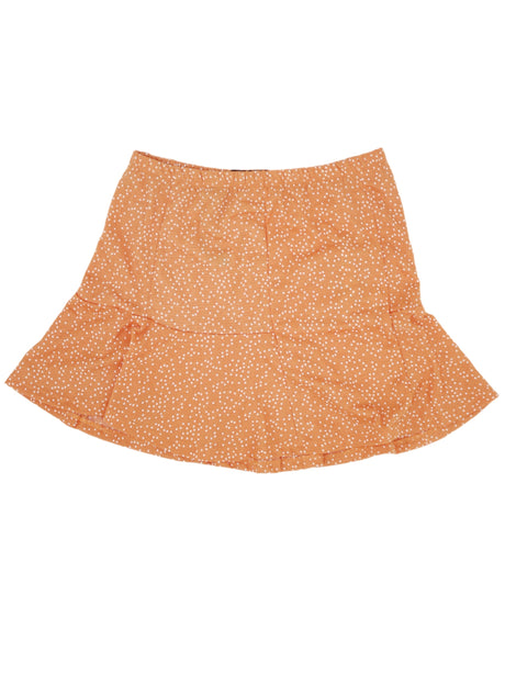Image for Women's Polka Dot Skirt,Orange