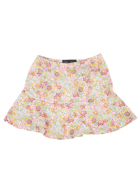 Image for Women's Floral Printed Skirt,Multi
