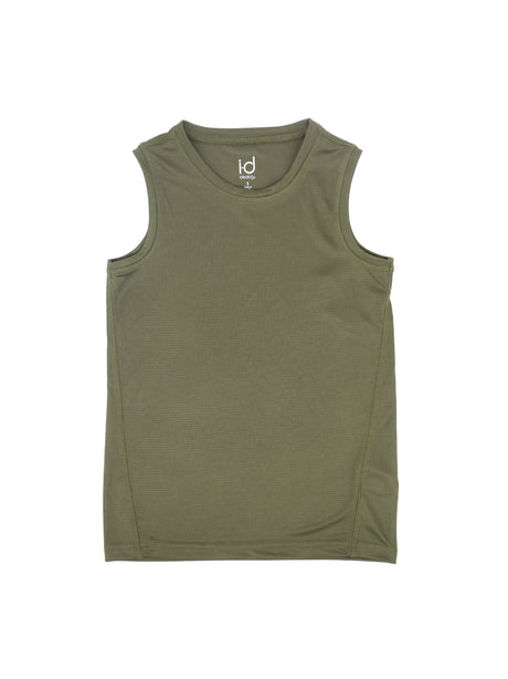 Image for Kids Girl Sport Tank Top,Olive