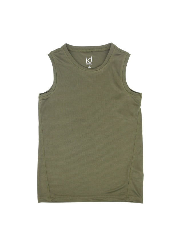 Image for Kids Girl Sport Tank Top,Olive