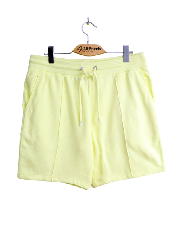 Image for Men's Plain Solid Short,Yellow