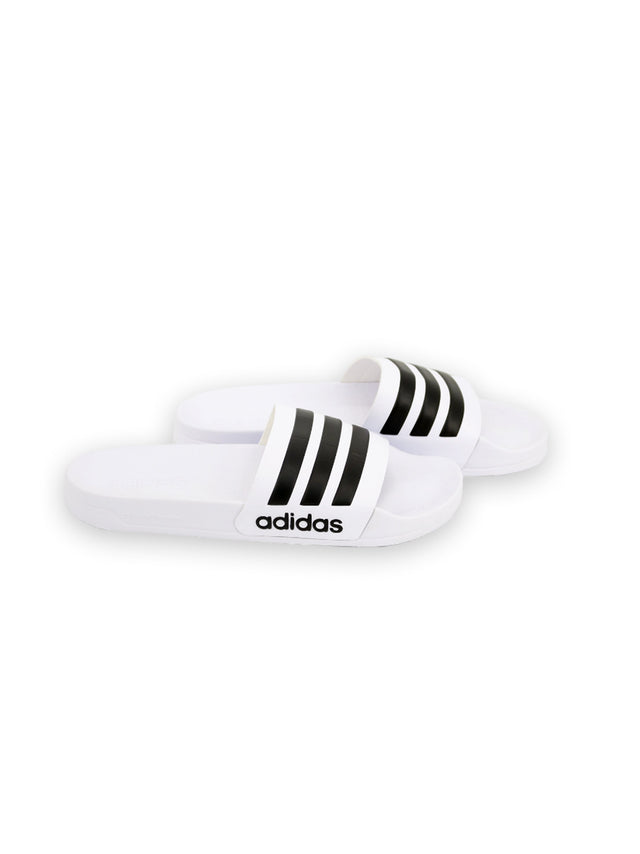 Image for Men's Striped Slippers,White