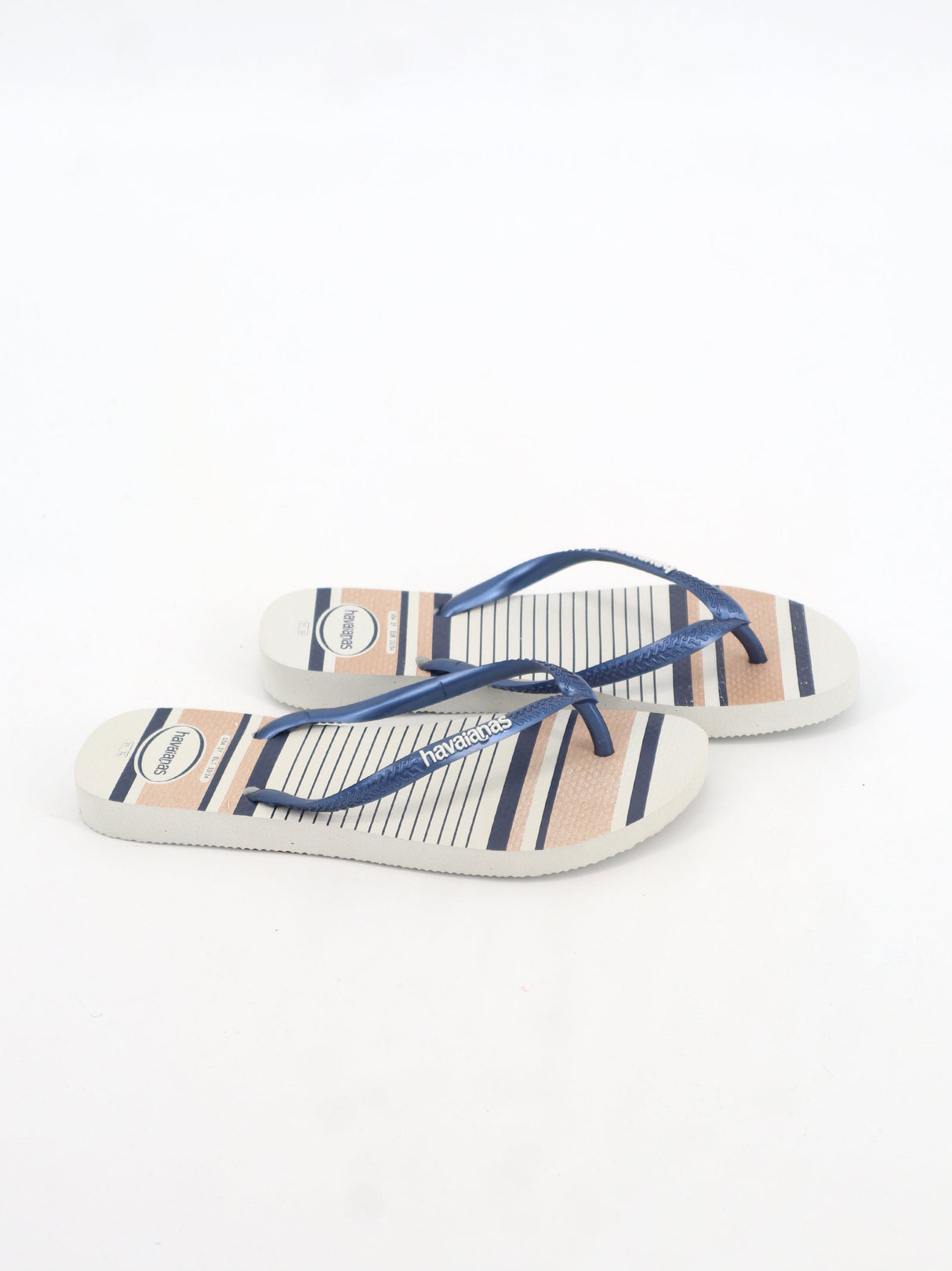 Image for Kid's Boy Printed Slippers,White/Navy