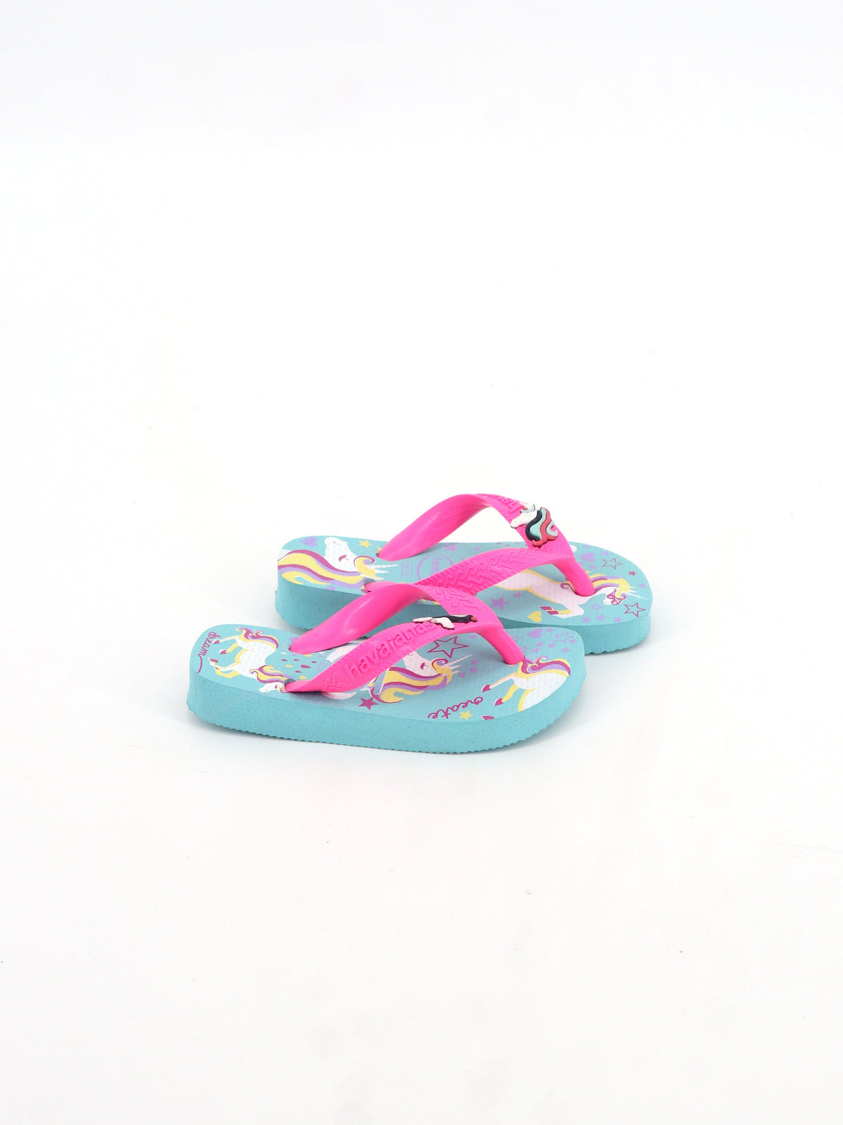Image for Kid's Girl Graphic Printed Slippers,Pink/Light Blue