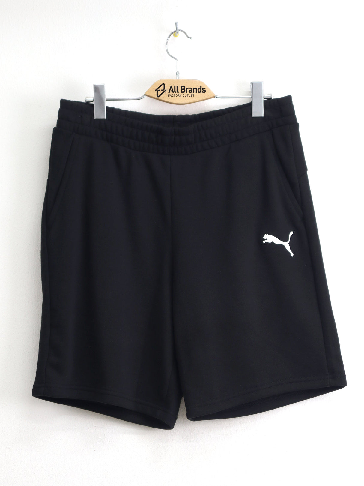 Image for Men's Brand Logo Embroidered Short,Black