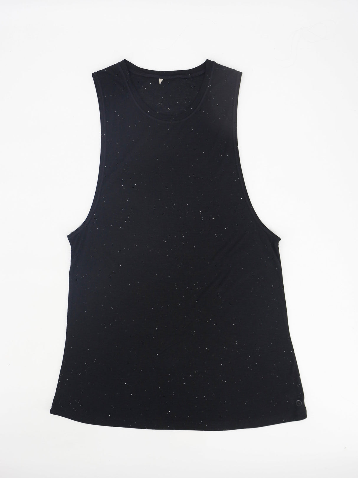 Image for Women's Open Back Plain Solid Sport Top,Black