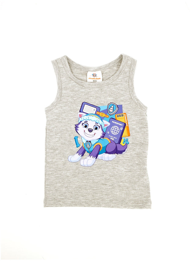 Image for Kids Girl Graphic Printed T-Shirt,Grey