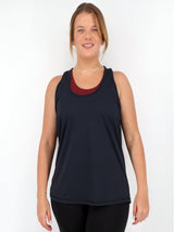 Image for Women's 2 Pcs Top/Bra Sport Set ,Black & Red