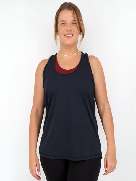 Image for Women's 2 Pcs Top/Bra Sport Set ,Black & Red