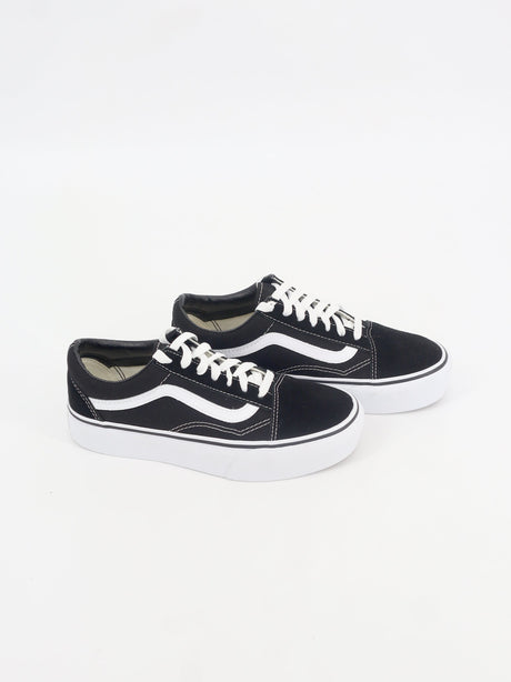 Image for Women's Textured Sneakers,Black/White