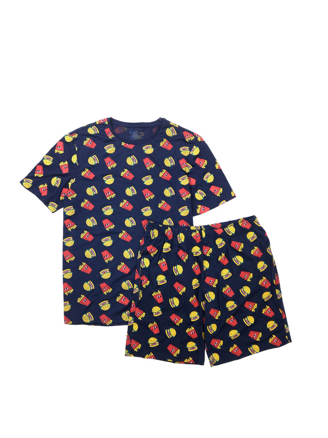 Image for Kids Boy Graphic Printed Sleepwear Set,Navy