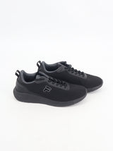 Image for Men's Brand Logo Printed Running Shoes,Black