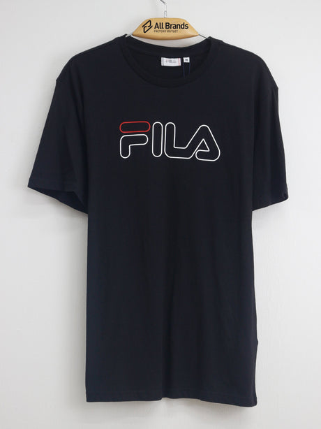 Image for Men's Brand Logo Printed T-Shirt,Black