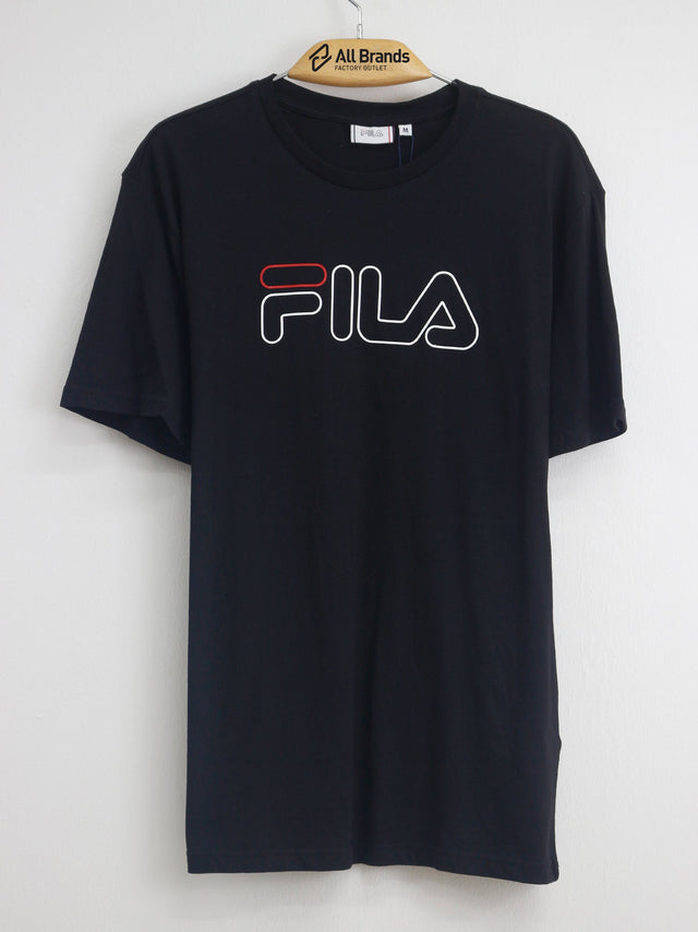 Image for Men's Brand Logo Printed T-Shirt,Black