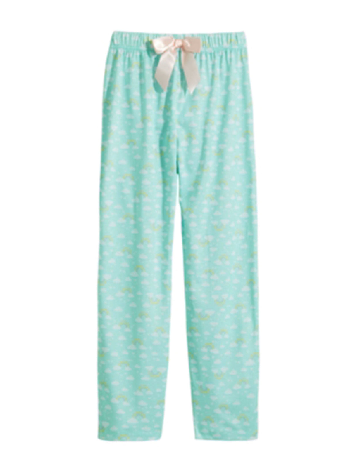 Image for Kids Girl's Graphic Printed Sleepwear Pant,Light Green