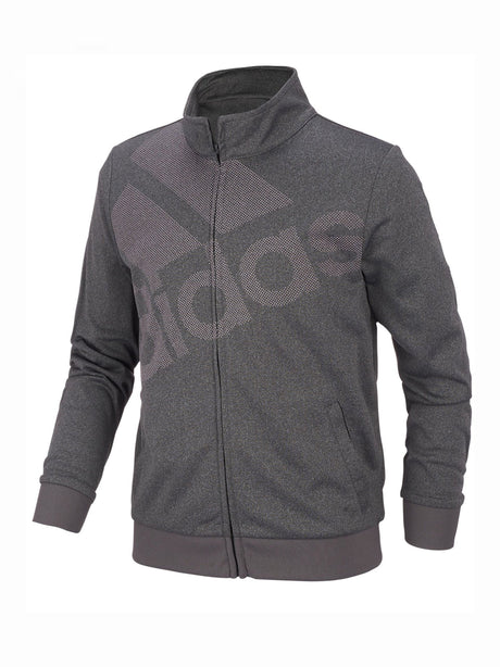 Image for Kids Girl's Brand Logo Printed Jacket,Grey