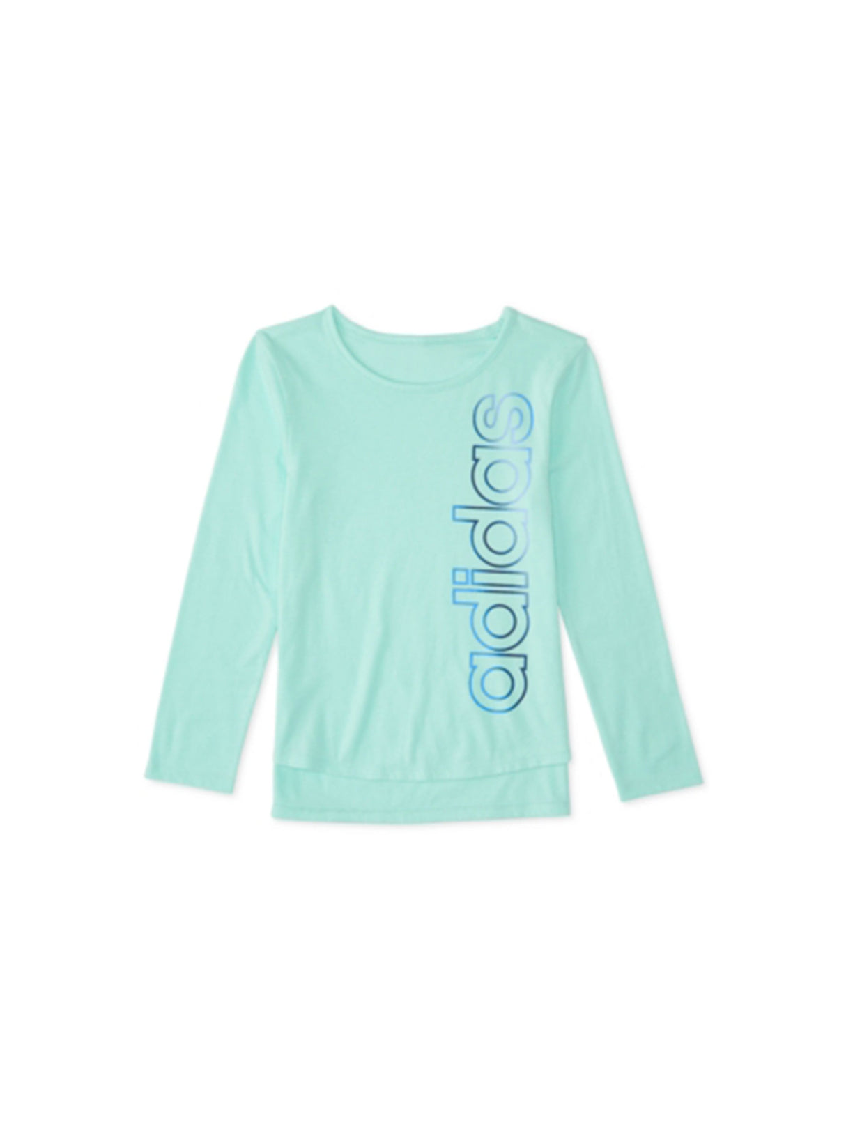 Image for Kids Girl's Brand Logo Printed Top,Aqua