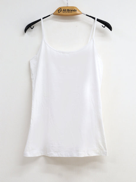 Image for Women's Plain Solid Sleepwear Top,White