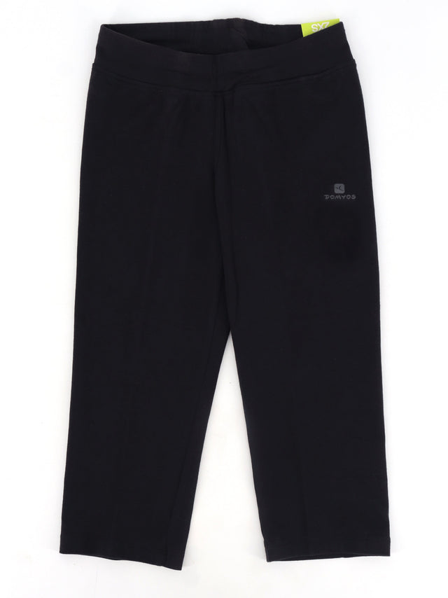 Image for Women's Brand Logo Printed Capri Legging,Black