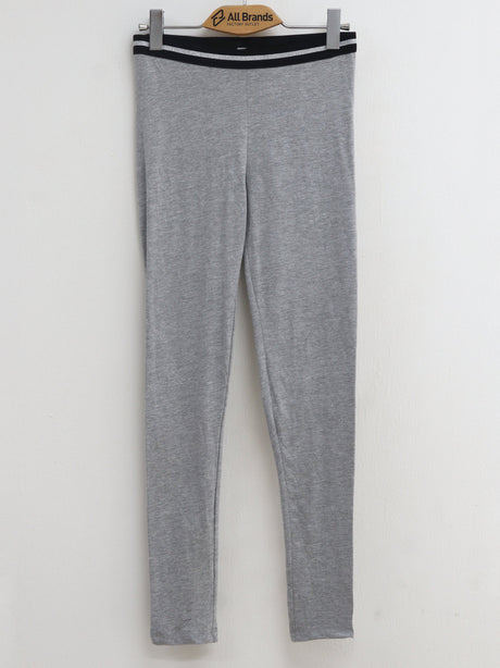 Image for Kids Girl's Plain Solid Sport Pant,Light Grey