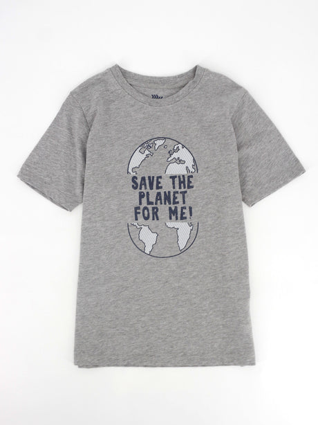 Image for Kids Girl's Graphic Printed T-Shirt,Light Grey