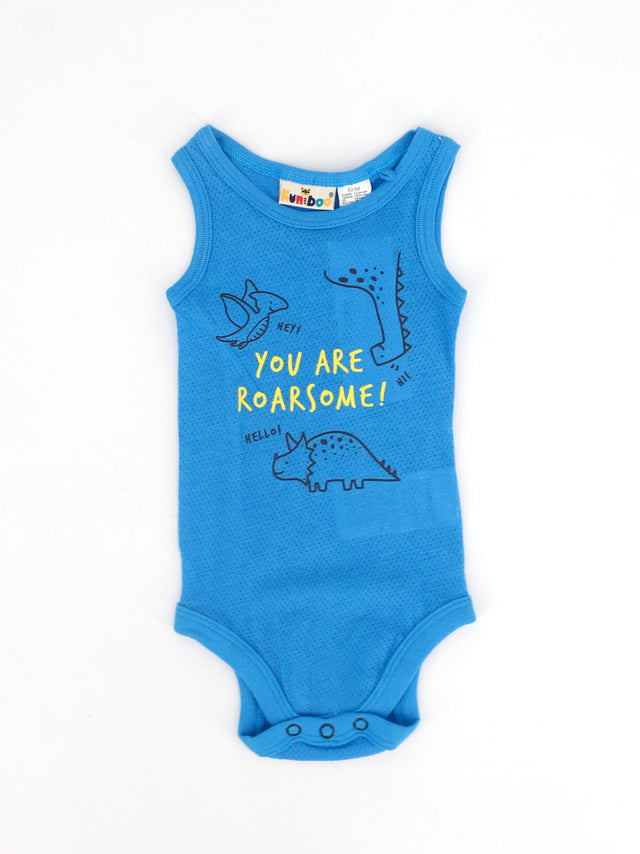 Image for Kids Boy's Graphic Printed Bodysuit,Blue
