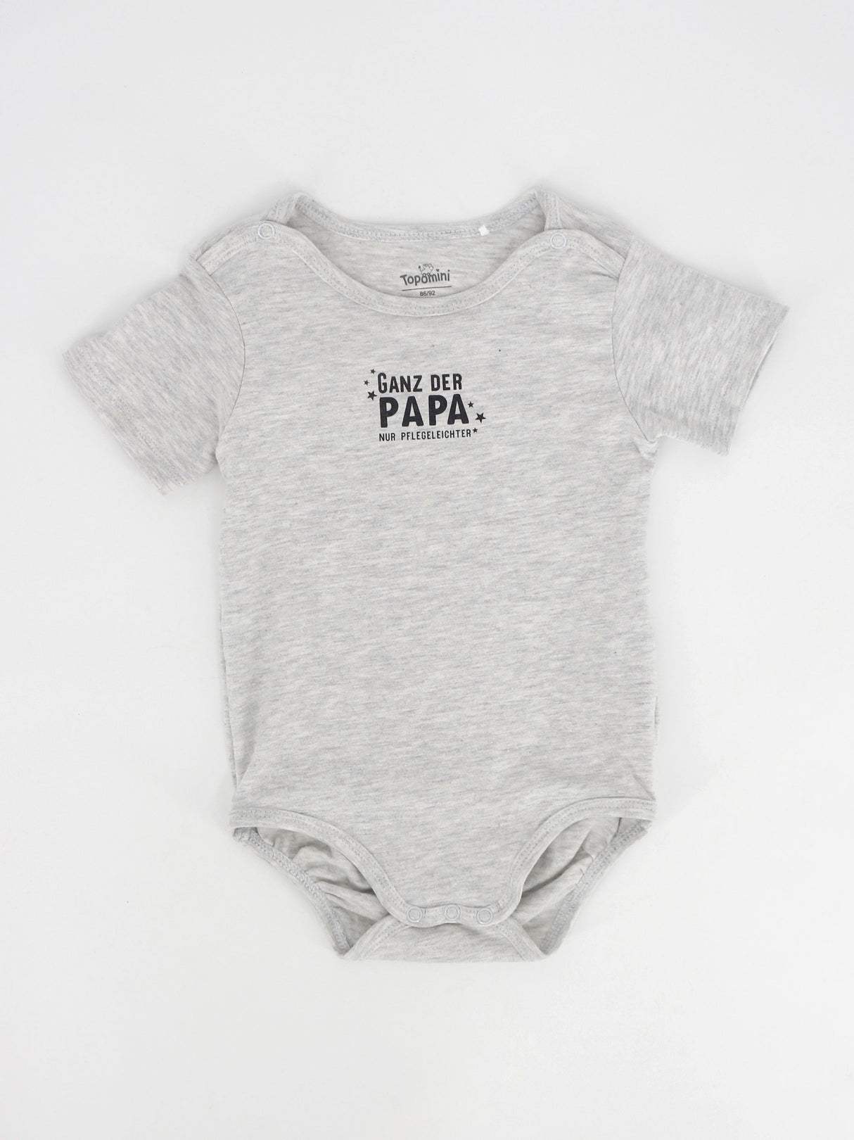 Image for Kids Girl's Printed Bodysuit,Light Grey