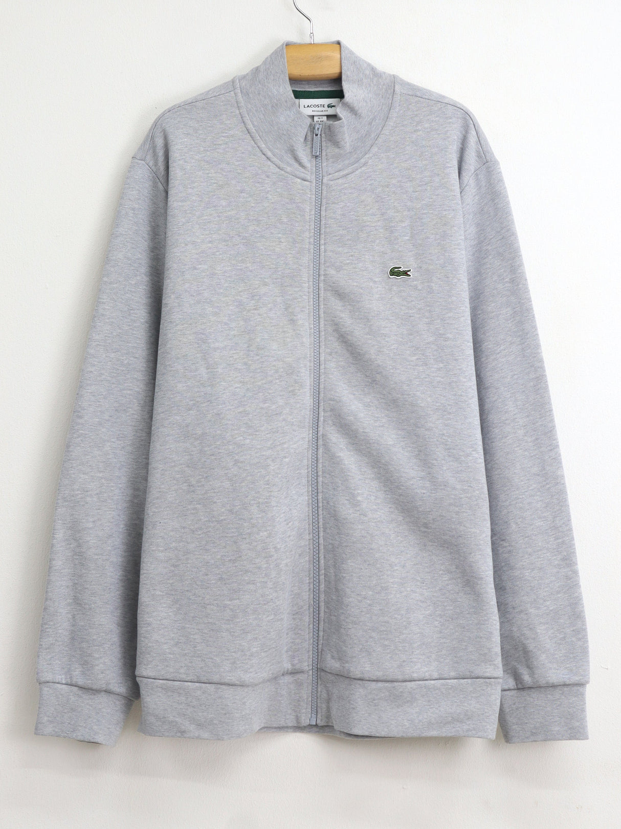 Image for Men's Brand Logo Embroidered Jacket,Light Grey