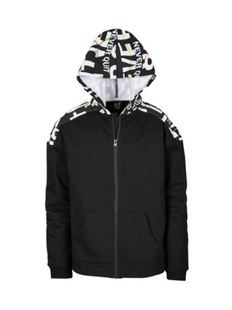 Image for Kids Boy's Graphic Printed Hoodie,Black