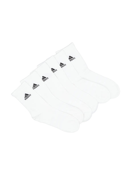 Image for Women's 3 Pairs Cushioned Crew Socks,White