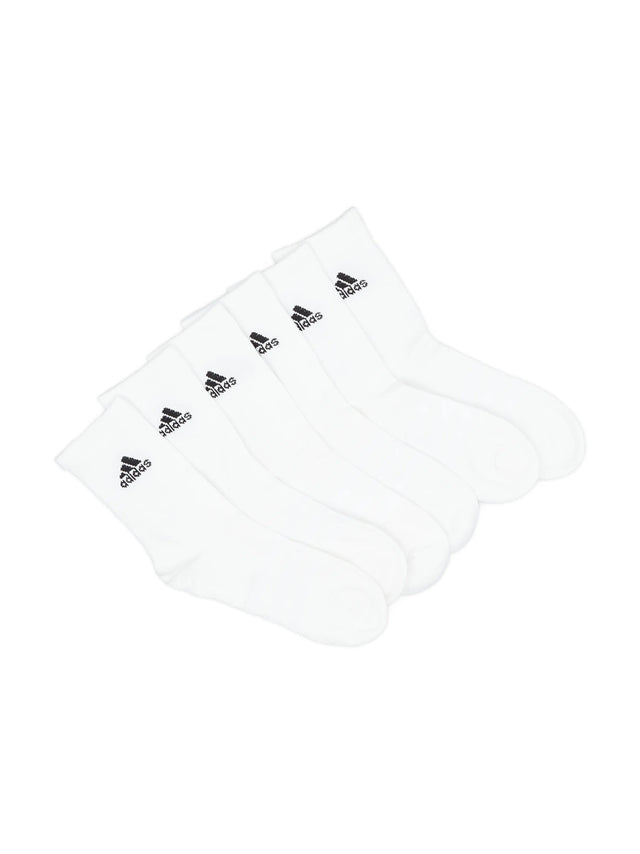 Image for Women's 3 Pairs Cushioned Crew Socks,White