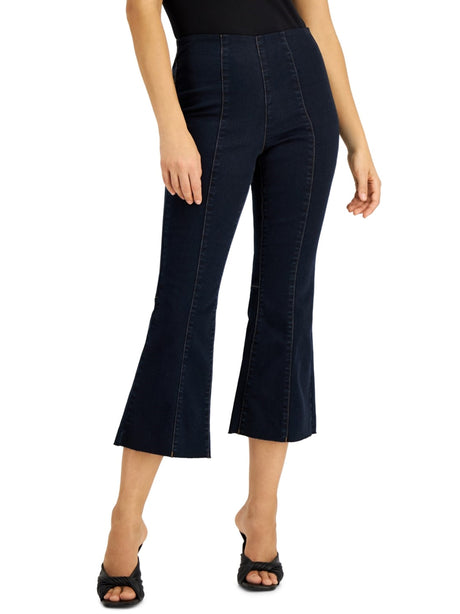 Image for Women's Pull On Flare Jeans,Navy