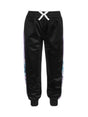 Image for Kids Girl's Side Graphic Printed Track Pants,Black