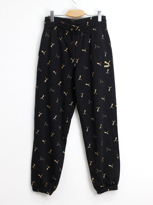 Image for Women's Brand Logo Printed Sport Pants,Black